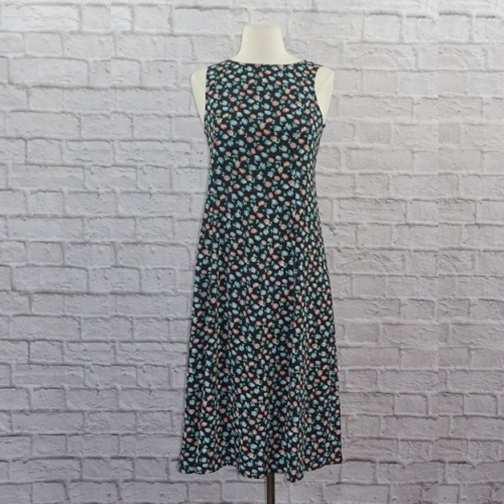 Vintage 90s Ditsy Floral Dress